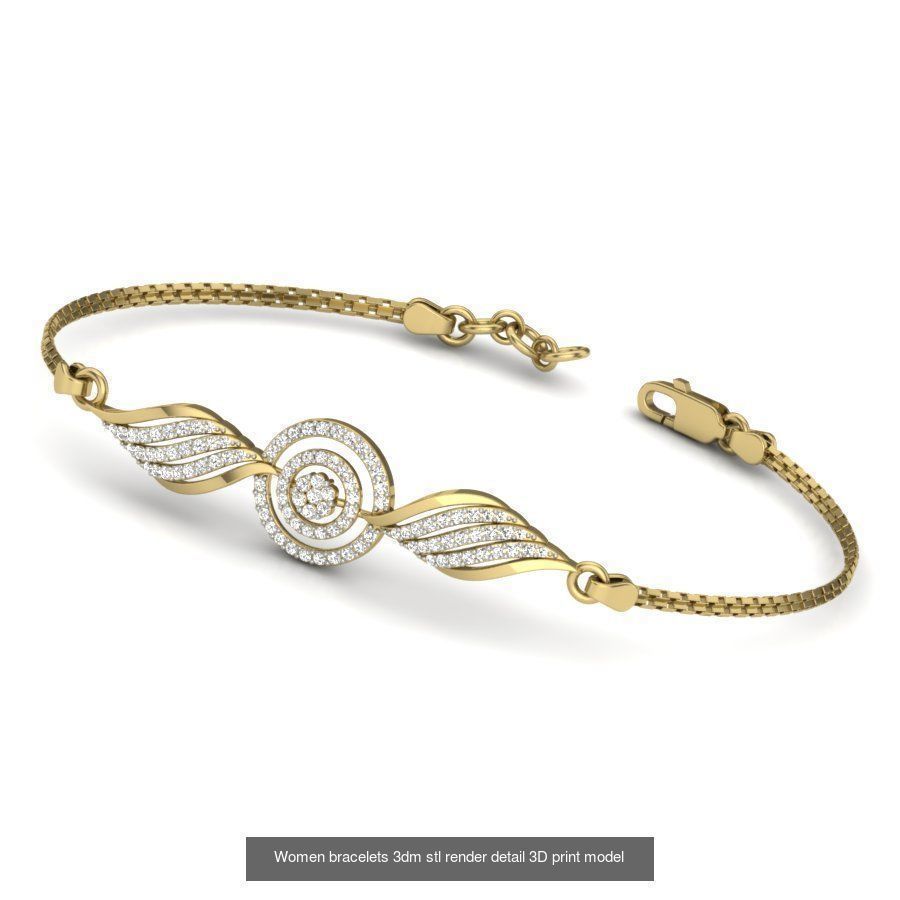 66 WOMEN BRACELETS BULK COLLECTION 3DM DETAIL FILE  _27