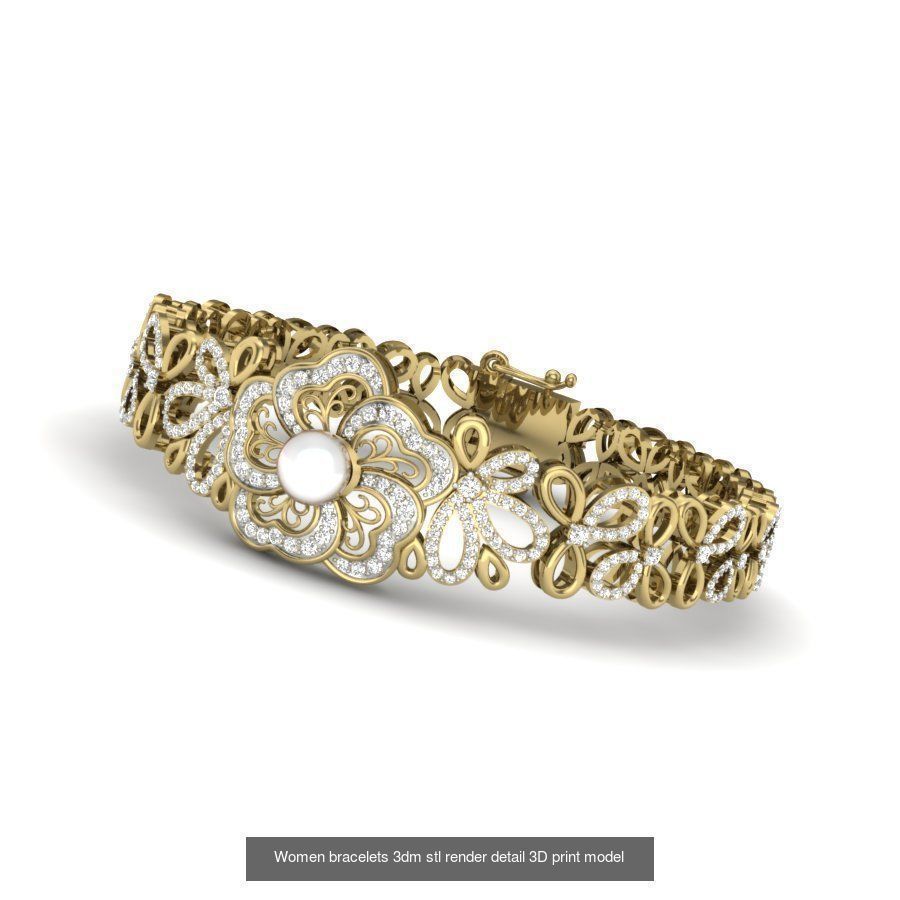 66 WOMEN BRACELETS BULK COLLECTION 3DM DETAIL FILE  _43