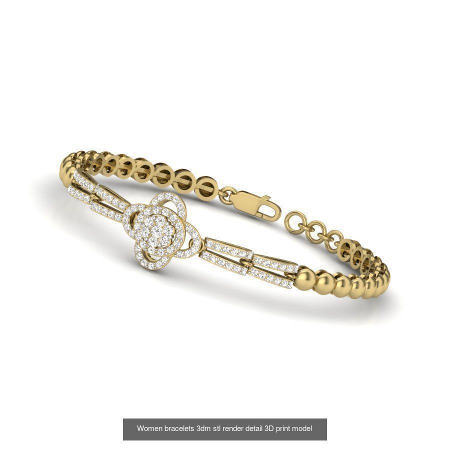 66 WOMEN BRACELETS BULK COLLECTION 3DM DETAIL FILE  _53