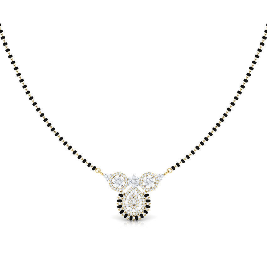 Vaishnavi Mangalsutra Necklace  3D print model_2
