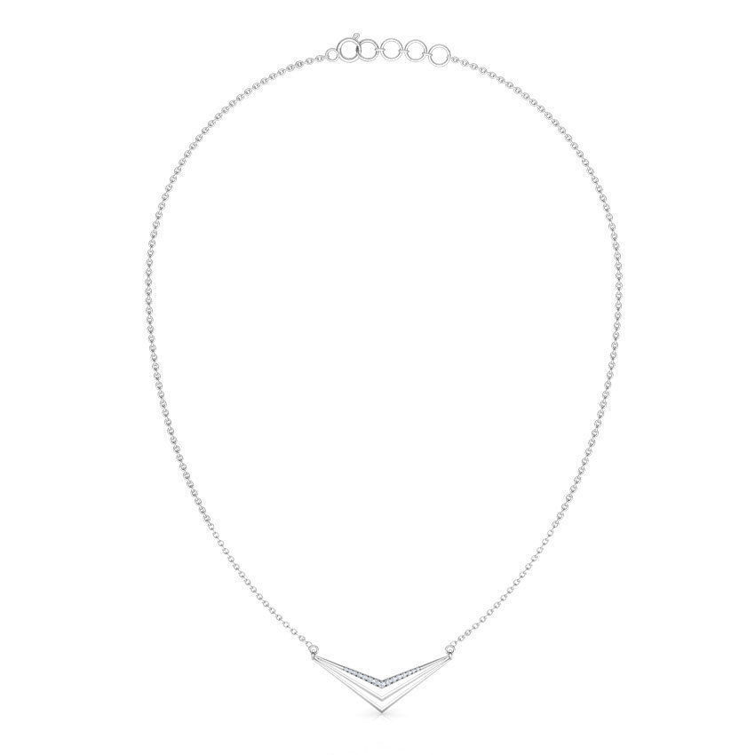 Sharp Geometric Necklace 3D print model_11