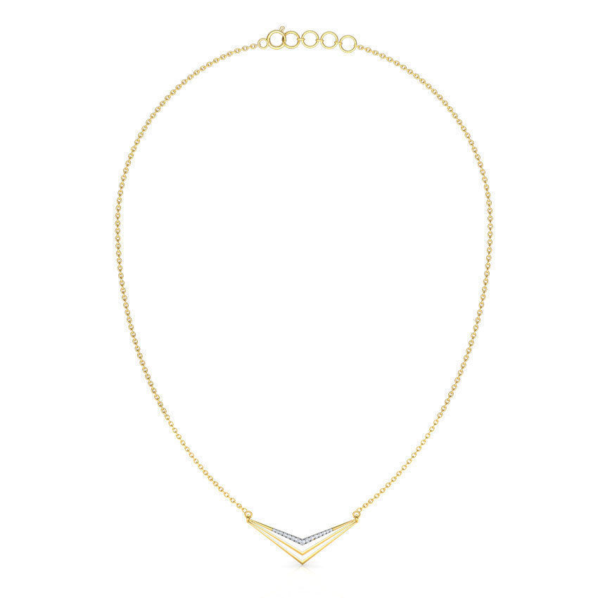 Sharp Geometric Necklace 3D print model_13