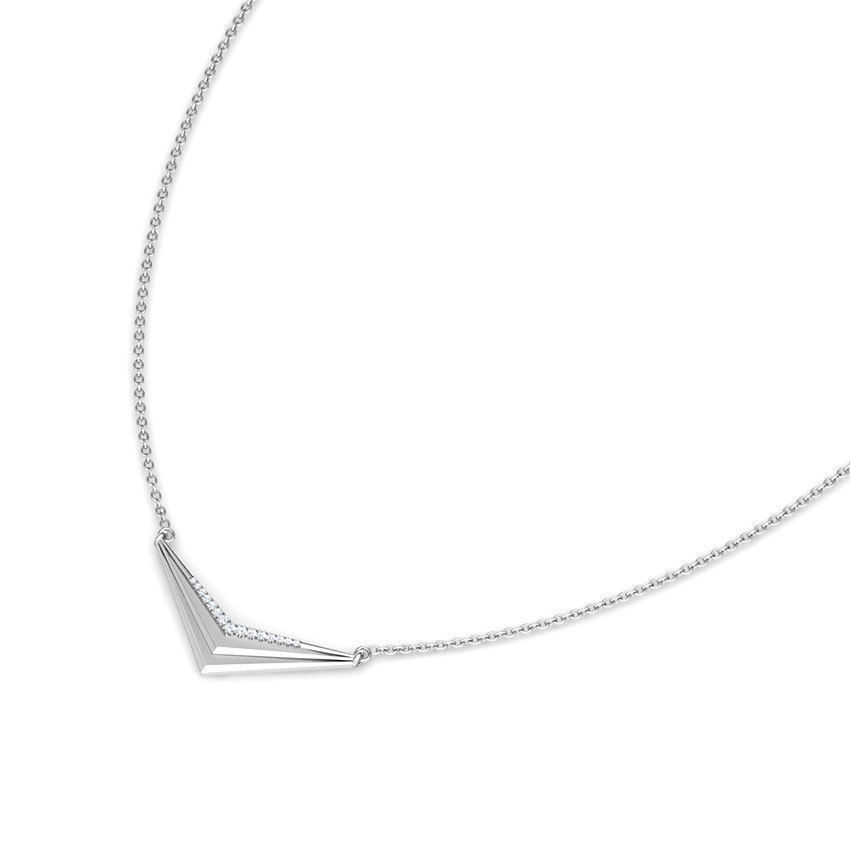 Sharp Geometric Necklace 3D print model_10
