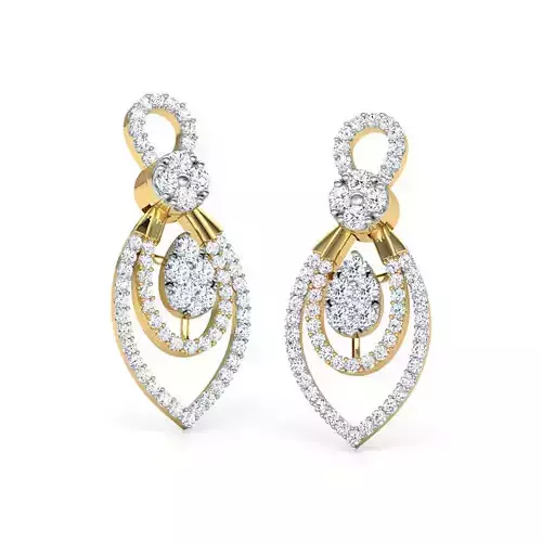 Tweak Petals Drop Earrings