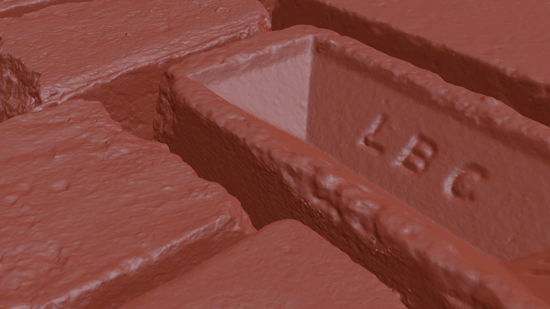 Ultra Realistic Old Brick Scan Pack 8k HD 3D model_11