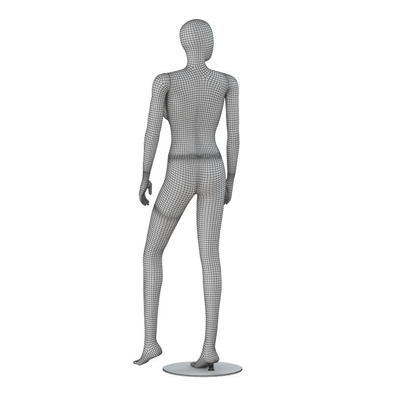 Abstract female mannequin 09 3D model_6