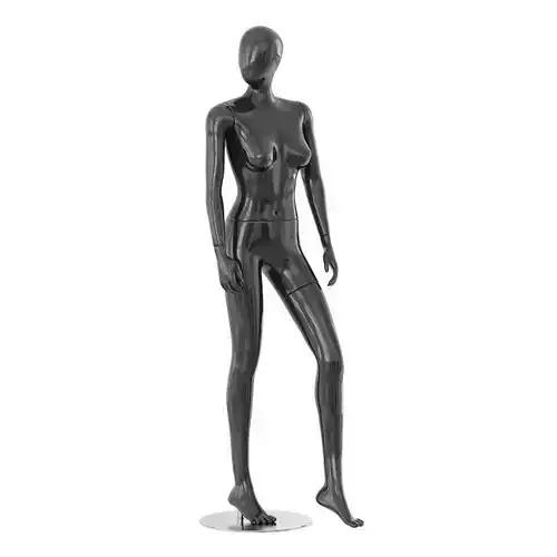 Abstract female mannequin 09 3D model