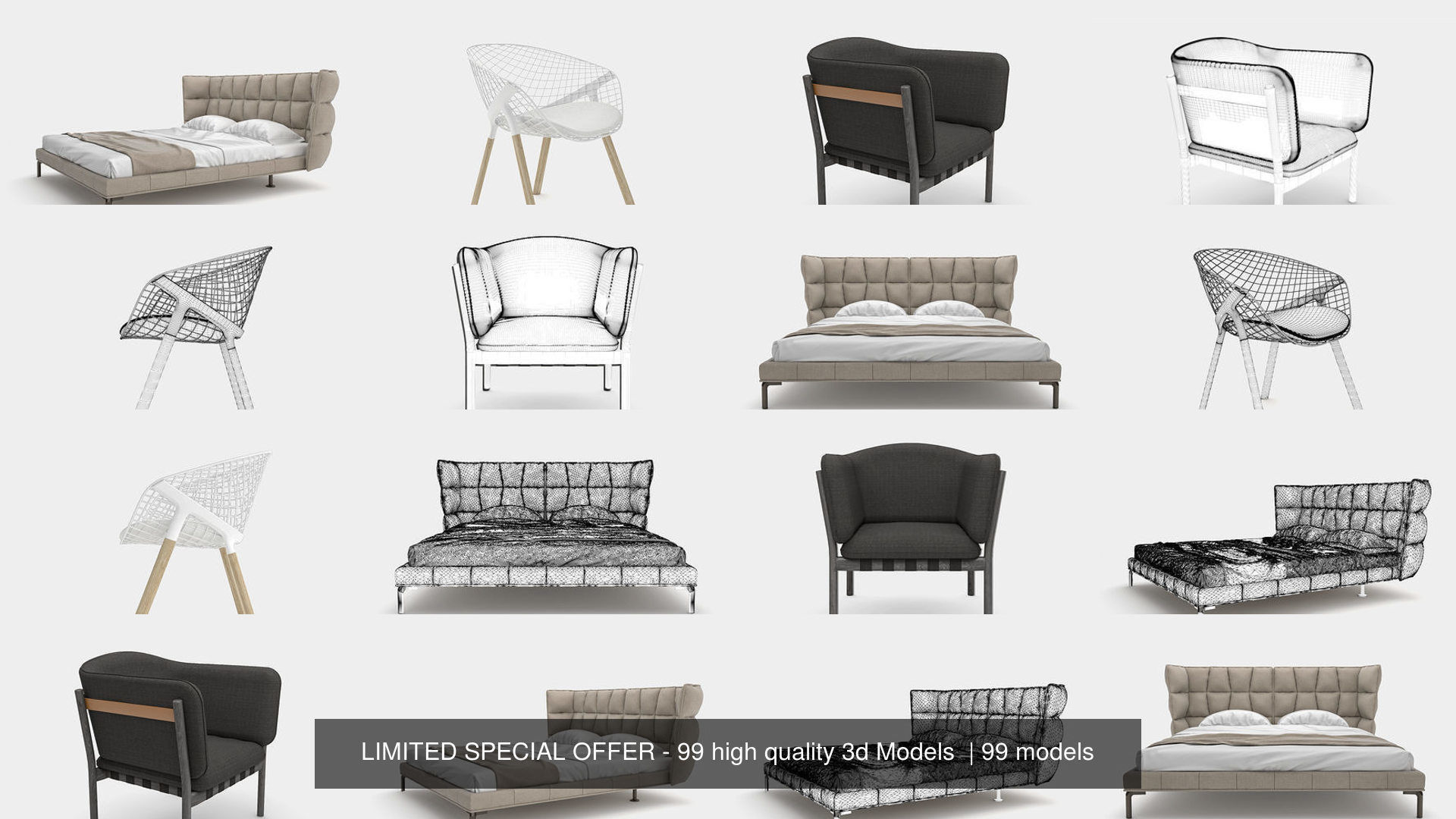 LIMITED SPECIAL OFFER - 99 high quality 3d Models  3D Model Collection_18