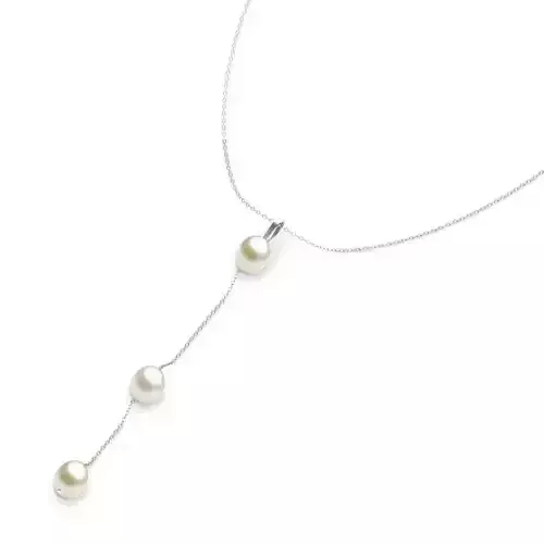 Trio Pearl Necklace