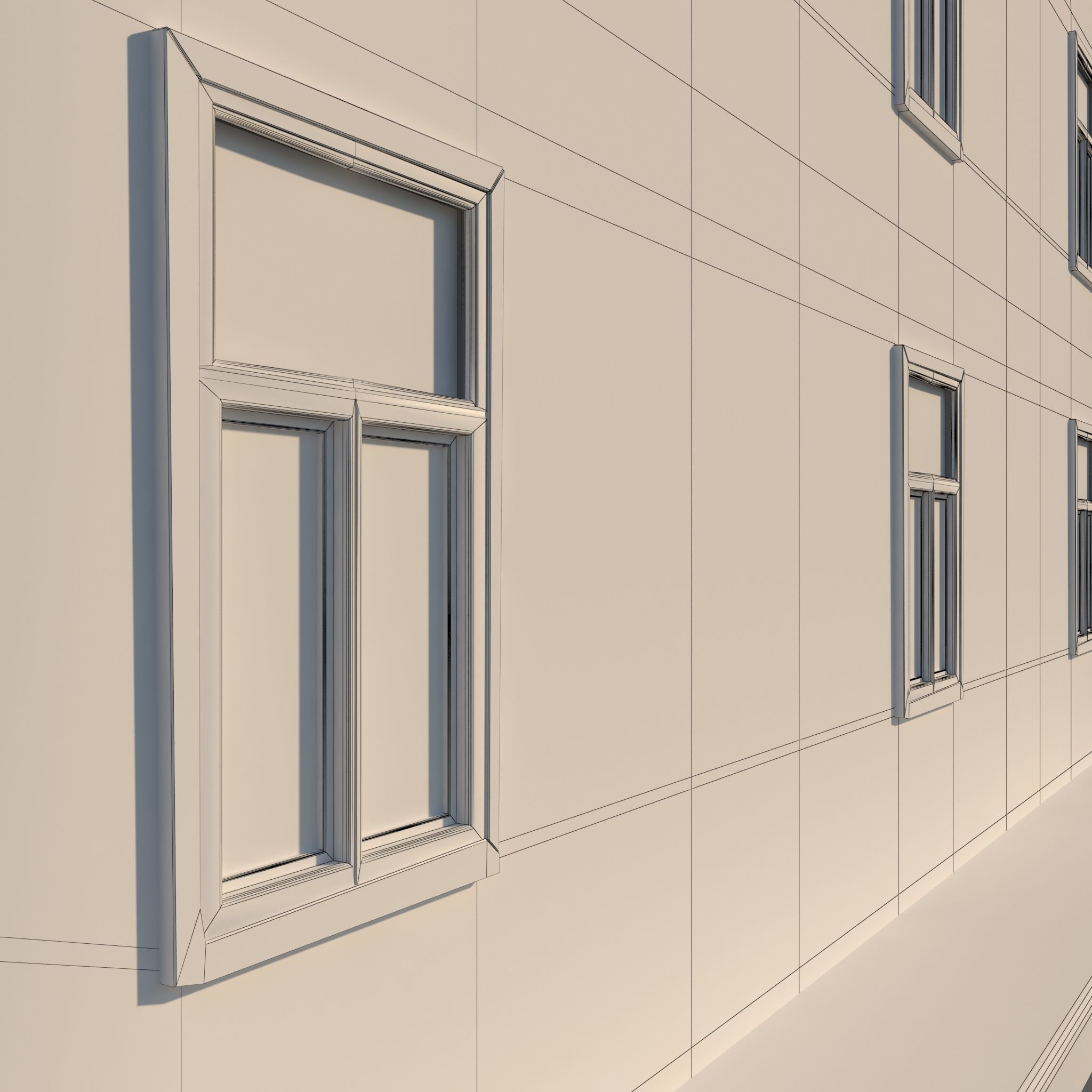 Old Structure v2 Low-poly 3D model_11