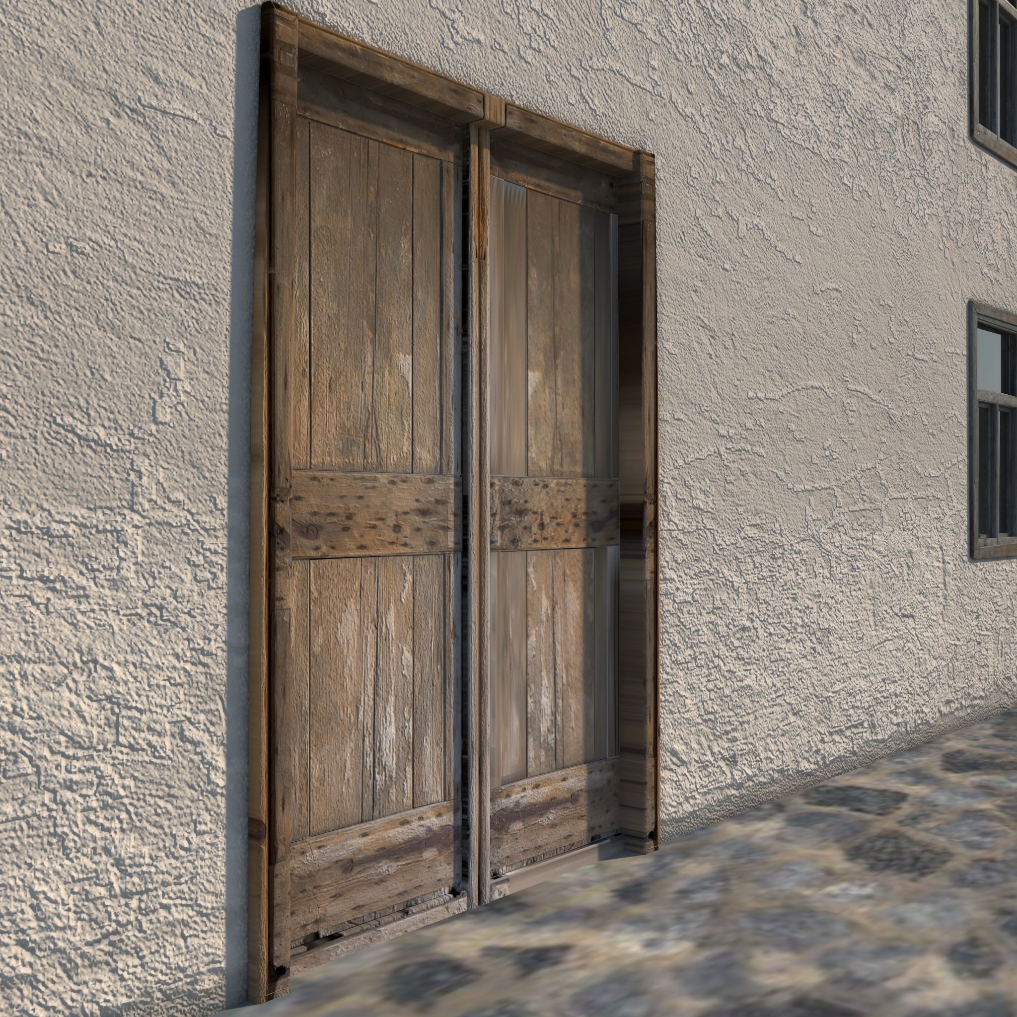 Old Structure v2 Low-poly 3D model_8