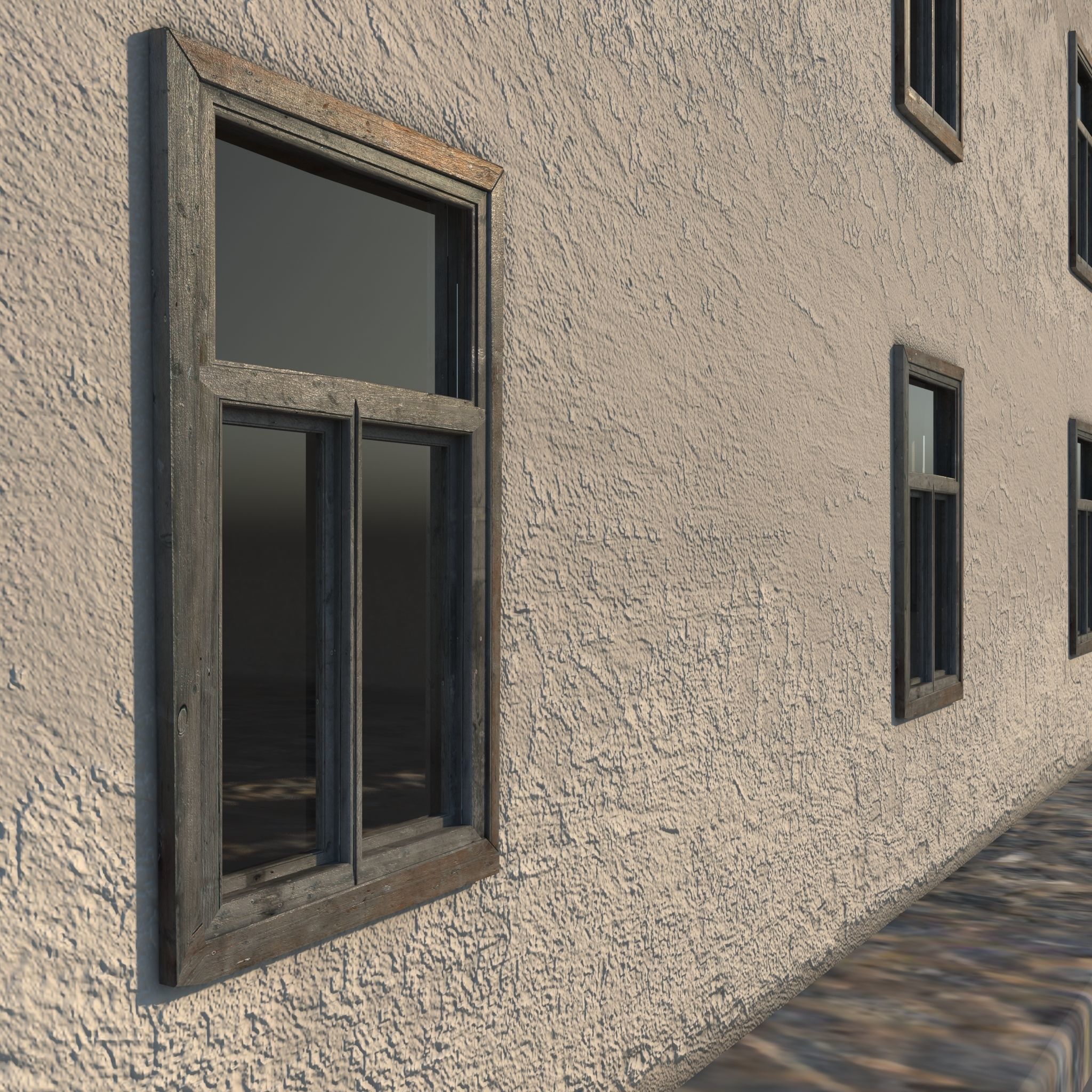 Old Structure v2 Low-poly 3D model_10