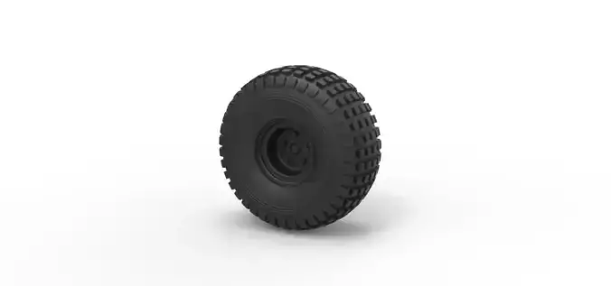 Offroad wheel 18 3D print model