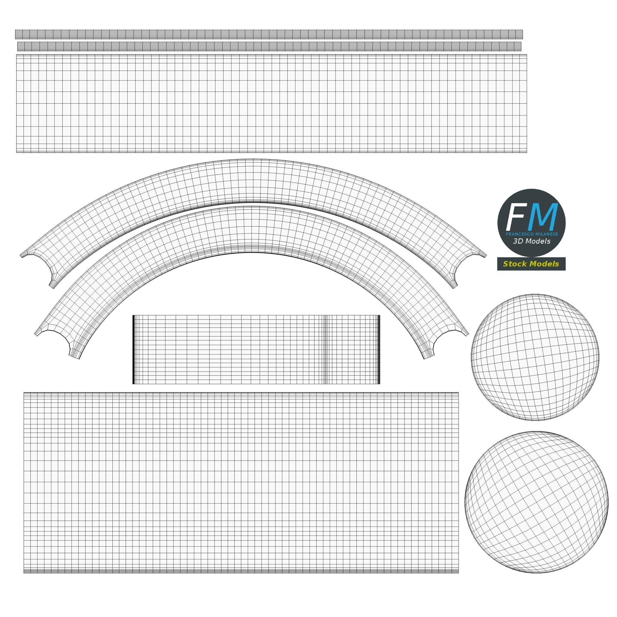 Wooden mug 3D model_11