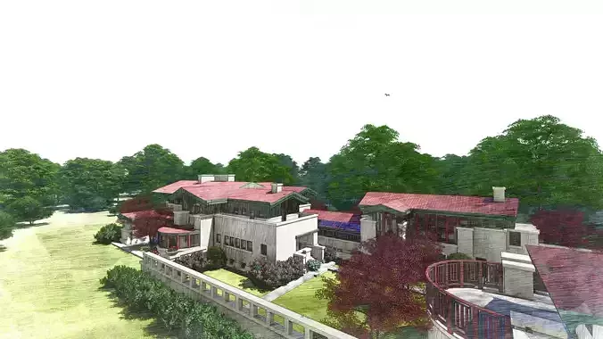 Dana Thomas House - Frank Lloyd Wright