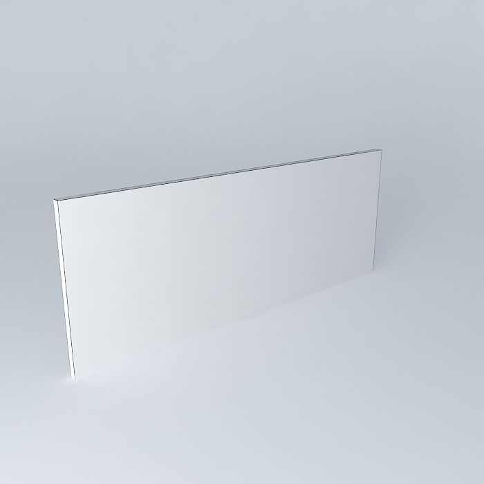 Crockery unit 3D model_4