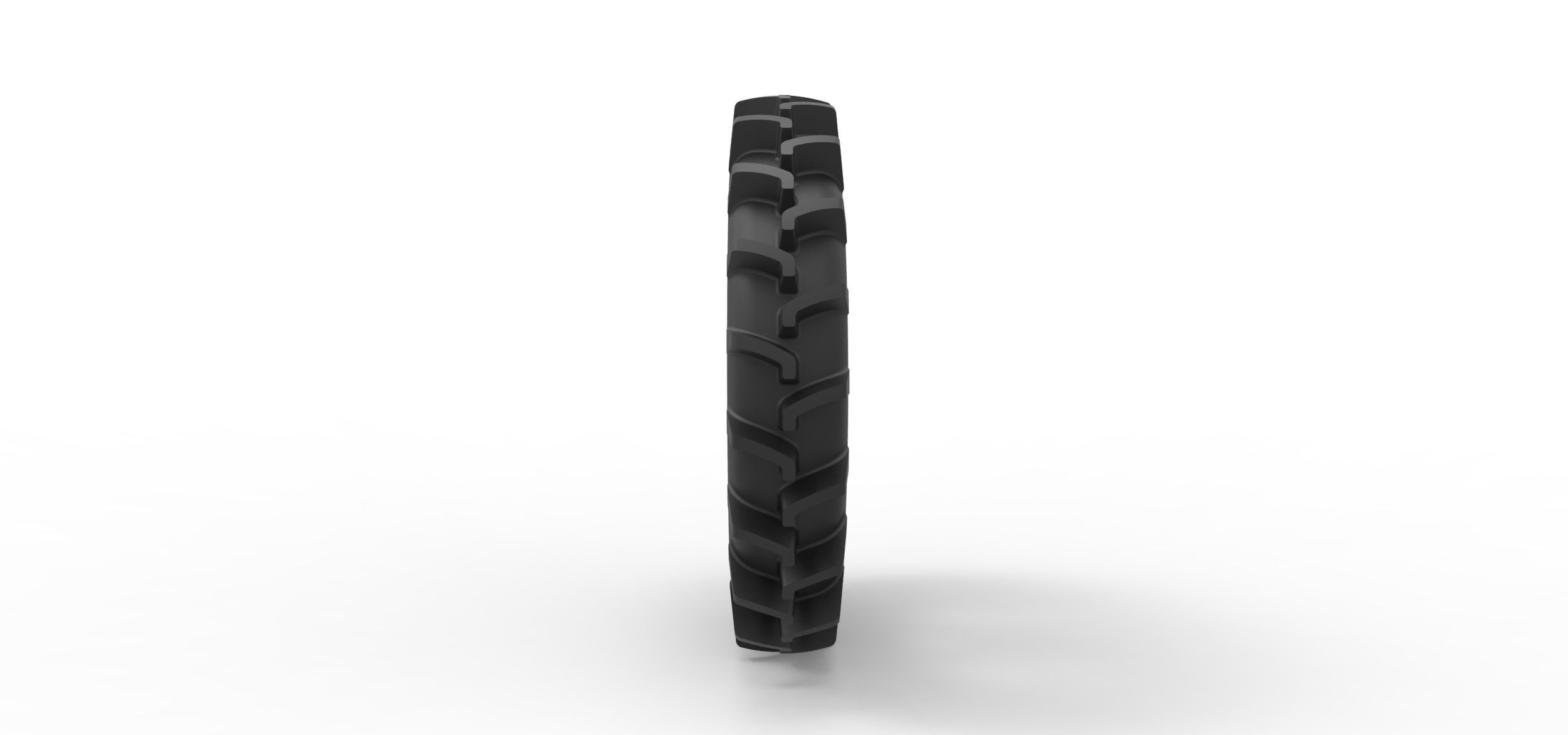 Offroad wheel 20 3D print model_2