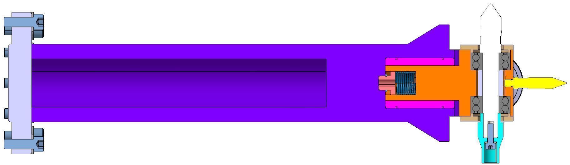 Roller hemming tool 3D model_2