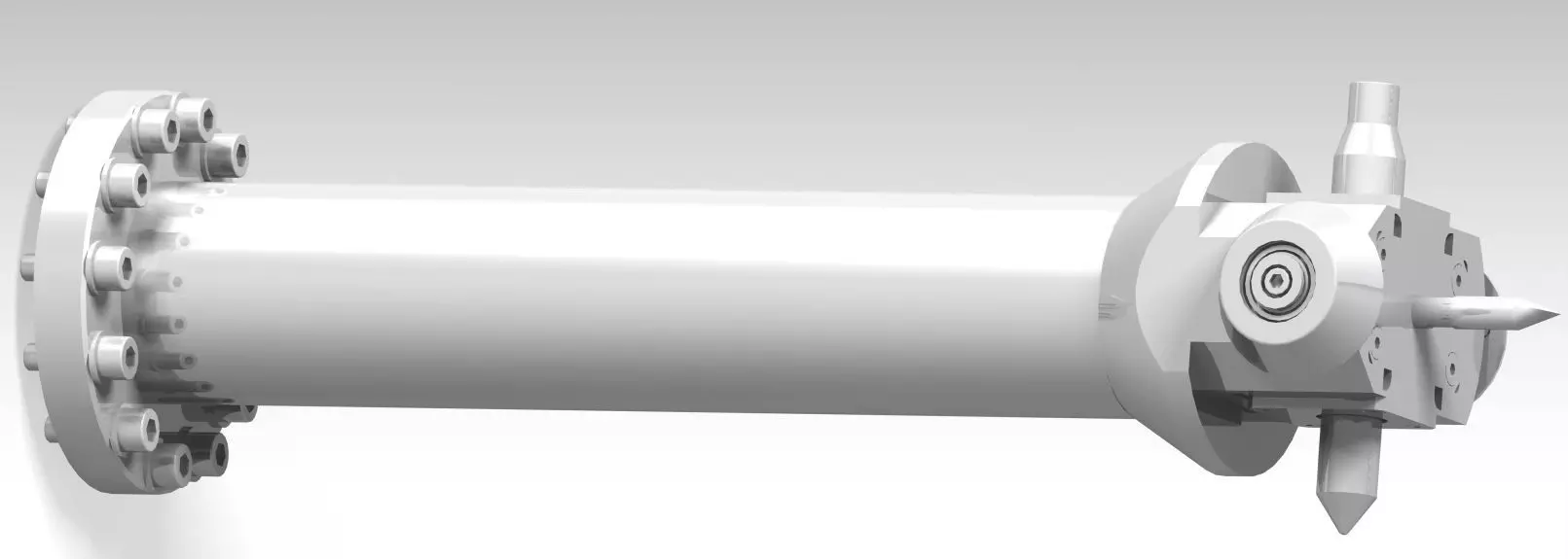 Roller hemming tool 3D model_0