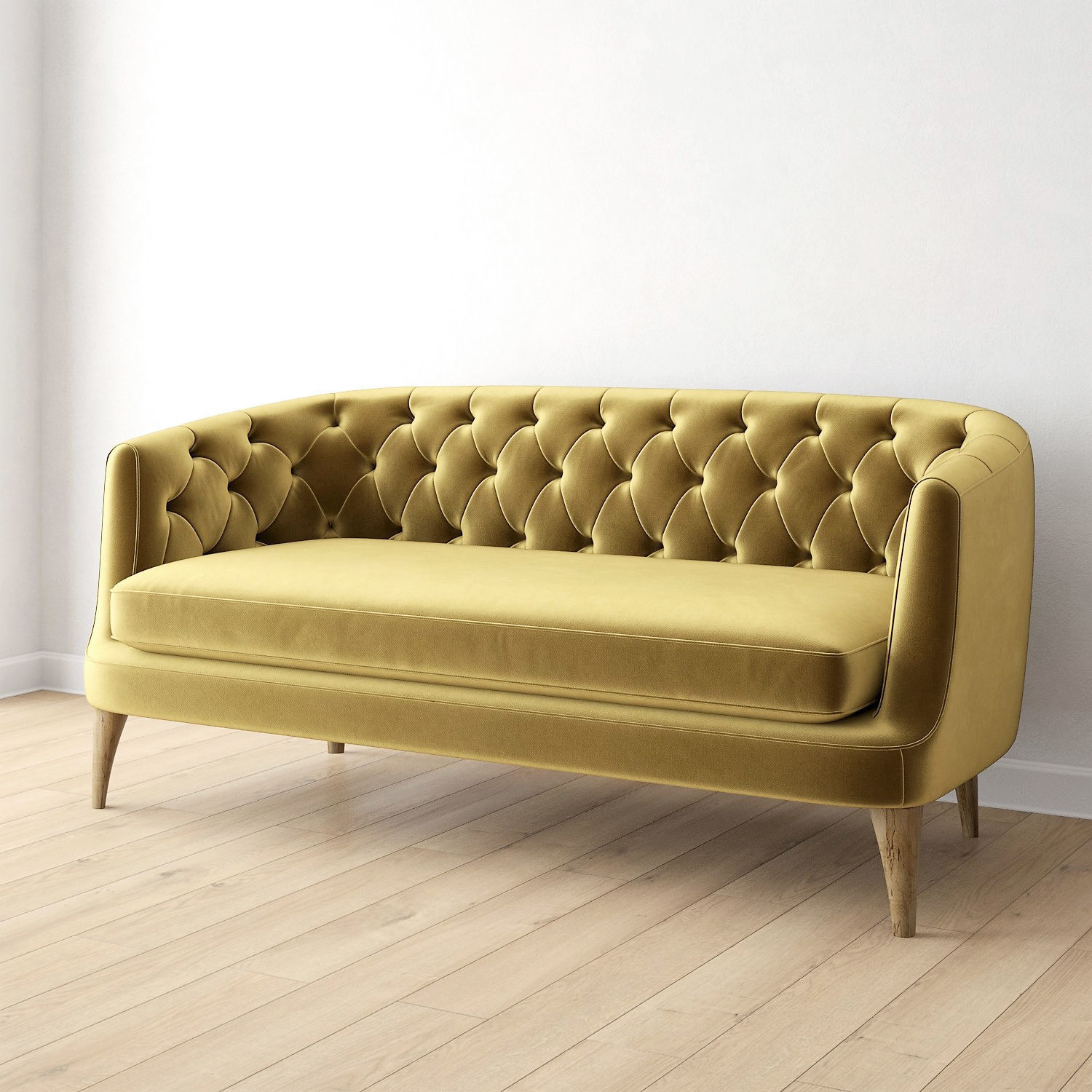 West Elm - Lola Sofa 3D model_10