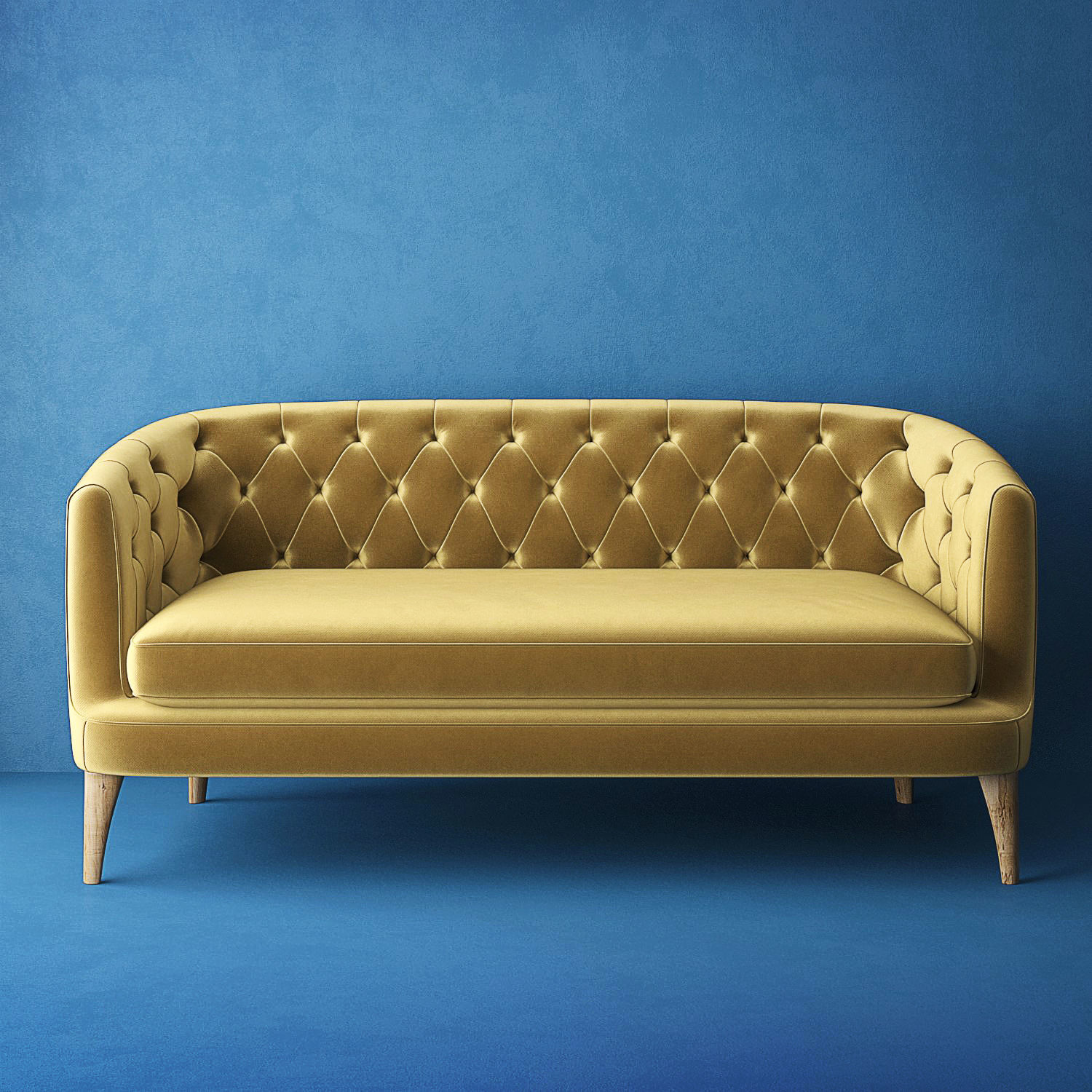 West Elm - Lola Sofa 3D model_1