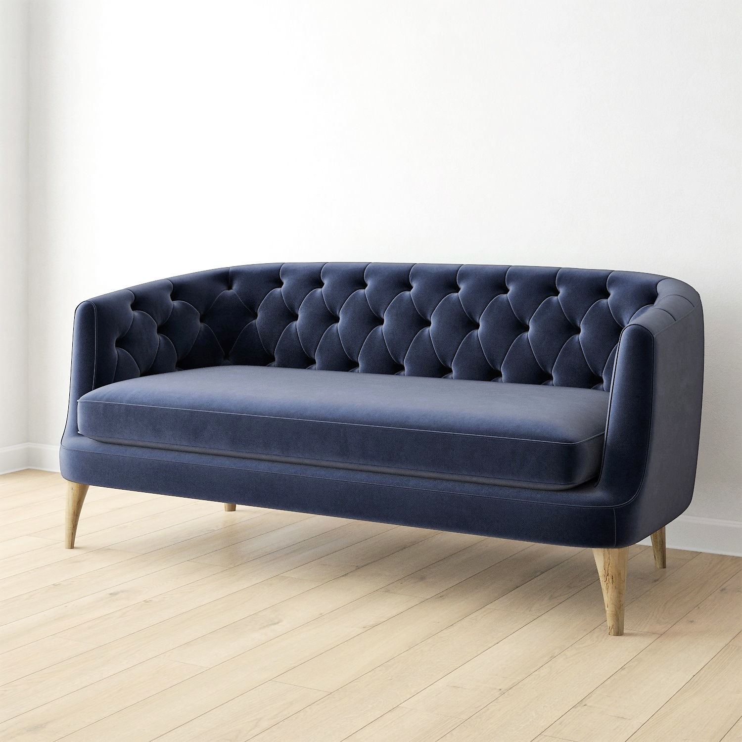 West Elm - Lola Sofa 3D model_12