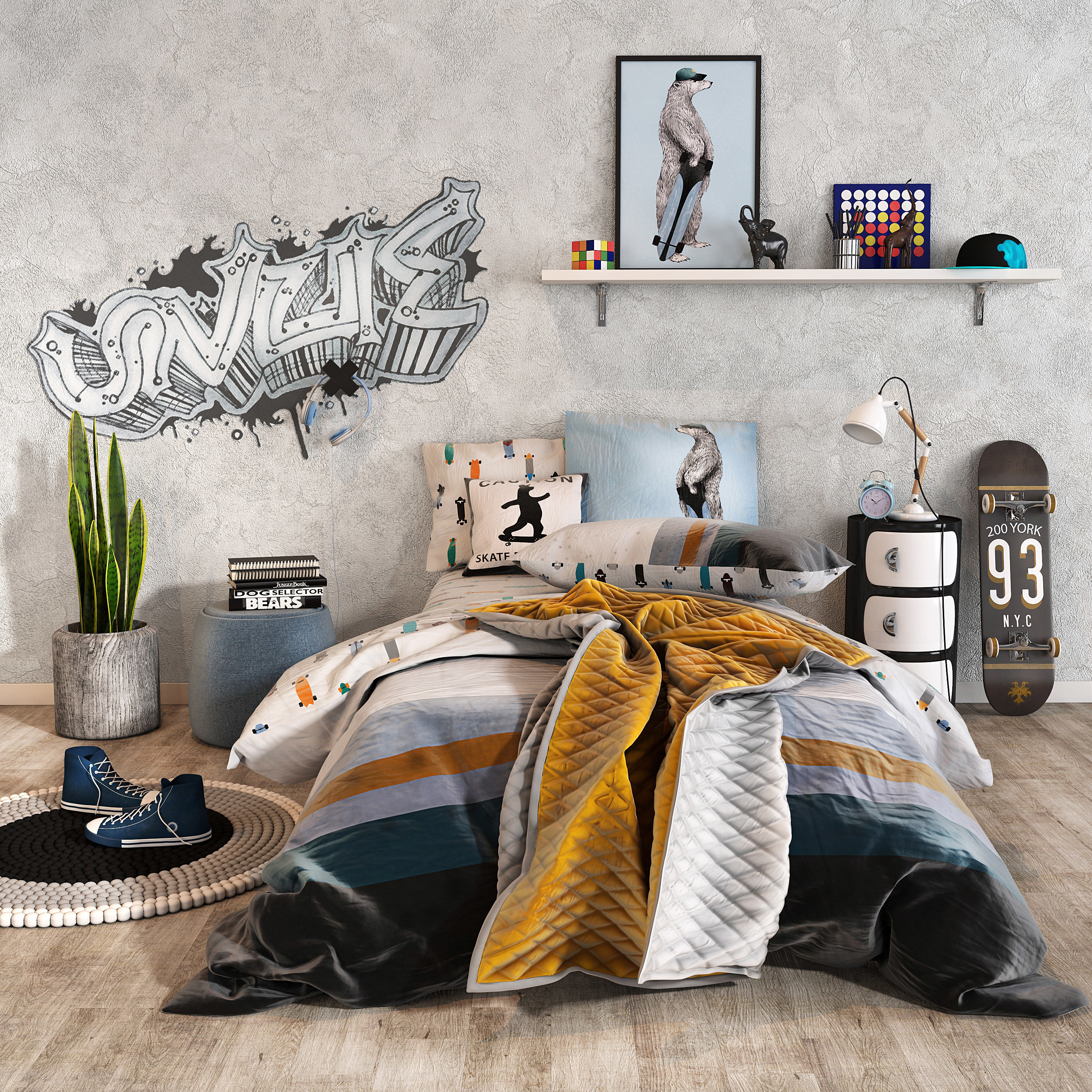 Children sets collection 3D model_14