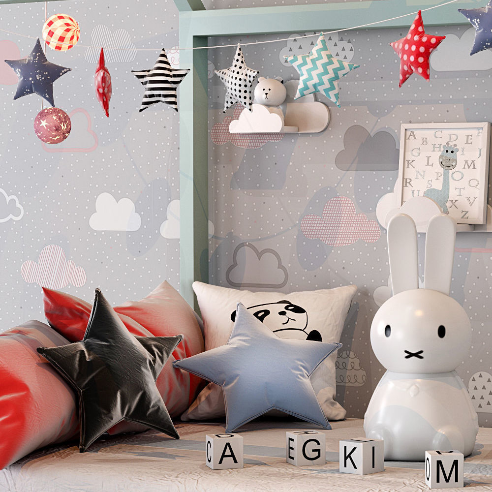 Children sets collection 3D model_4