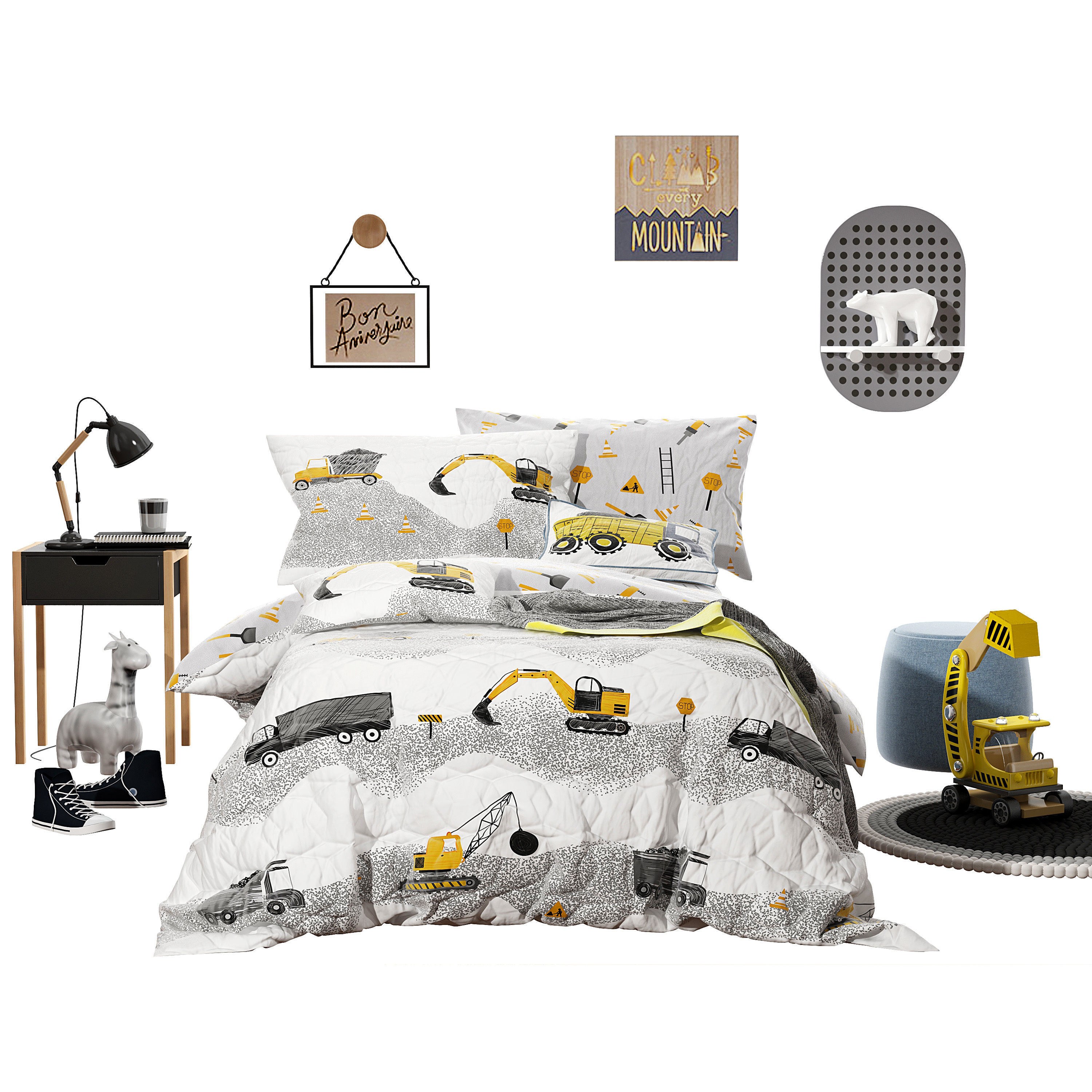 Children sets collection 3D model_17