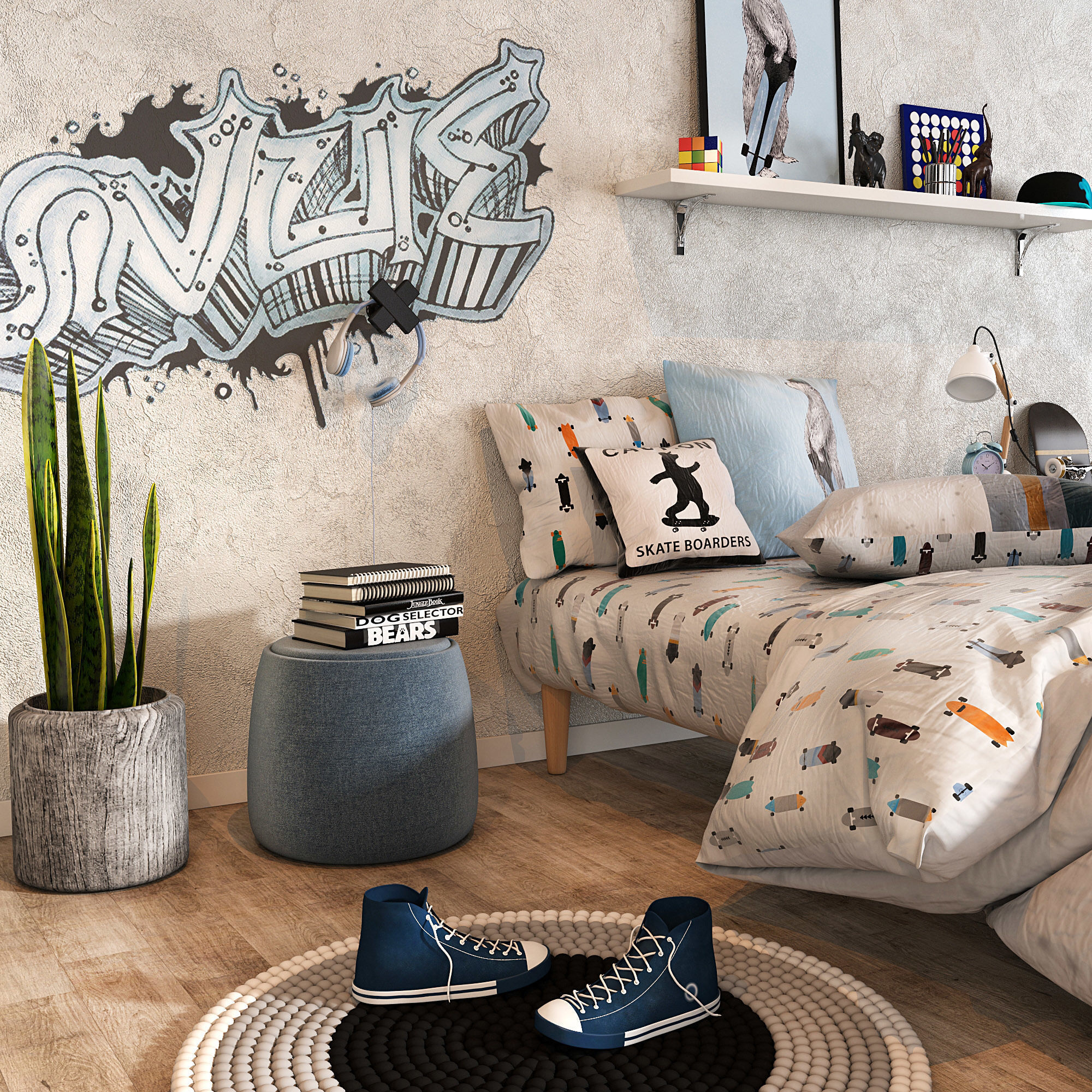 Children sets collection 3D model_16