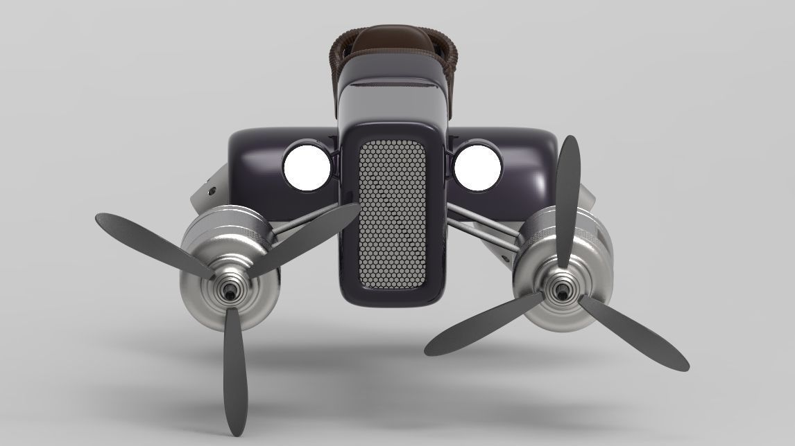 hover car 3D model_1