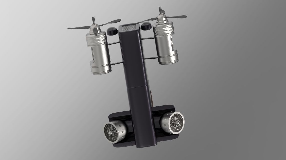 hover car 3D model_6