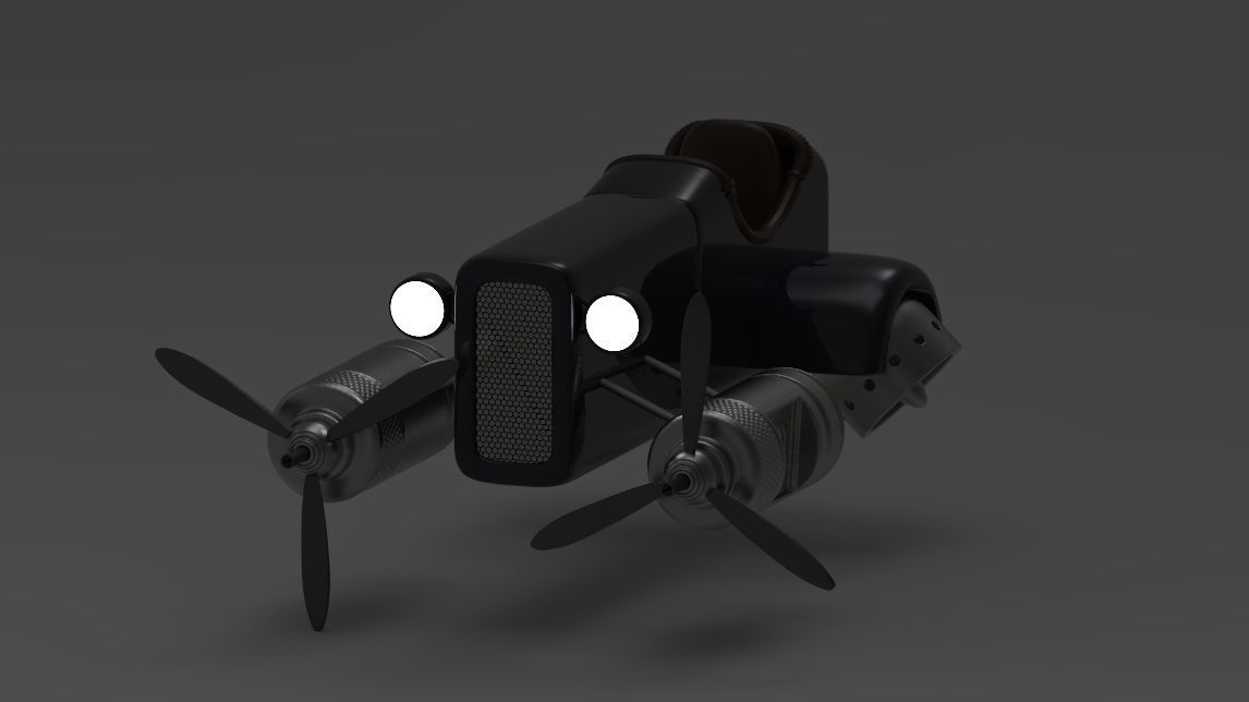 hover car 3D model_4