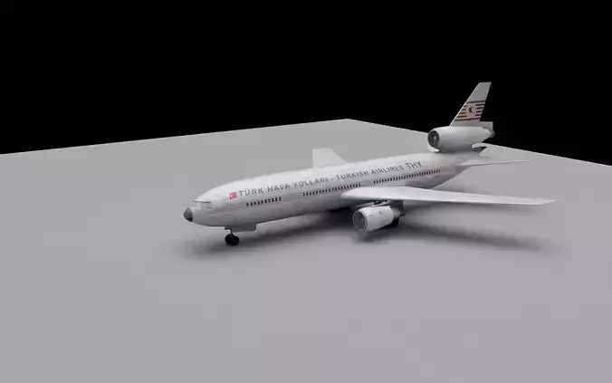 Thy Dc-10 airbus