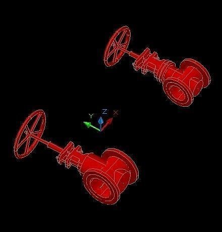 Gate Valve 3D model