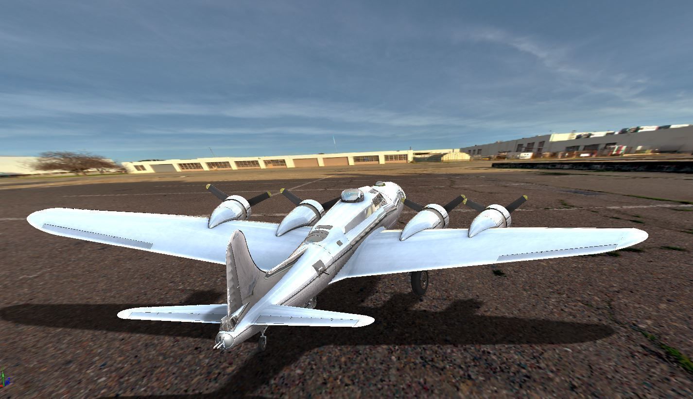 Boeing B-17G Flying Fortress 3D model_10