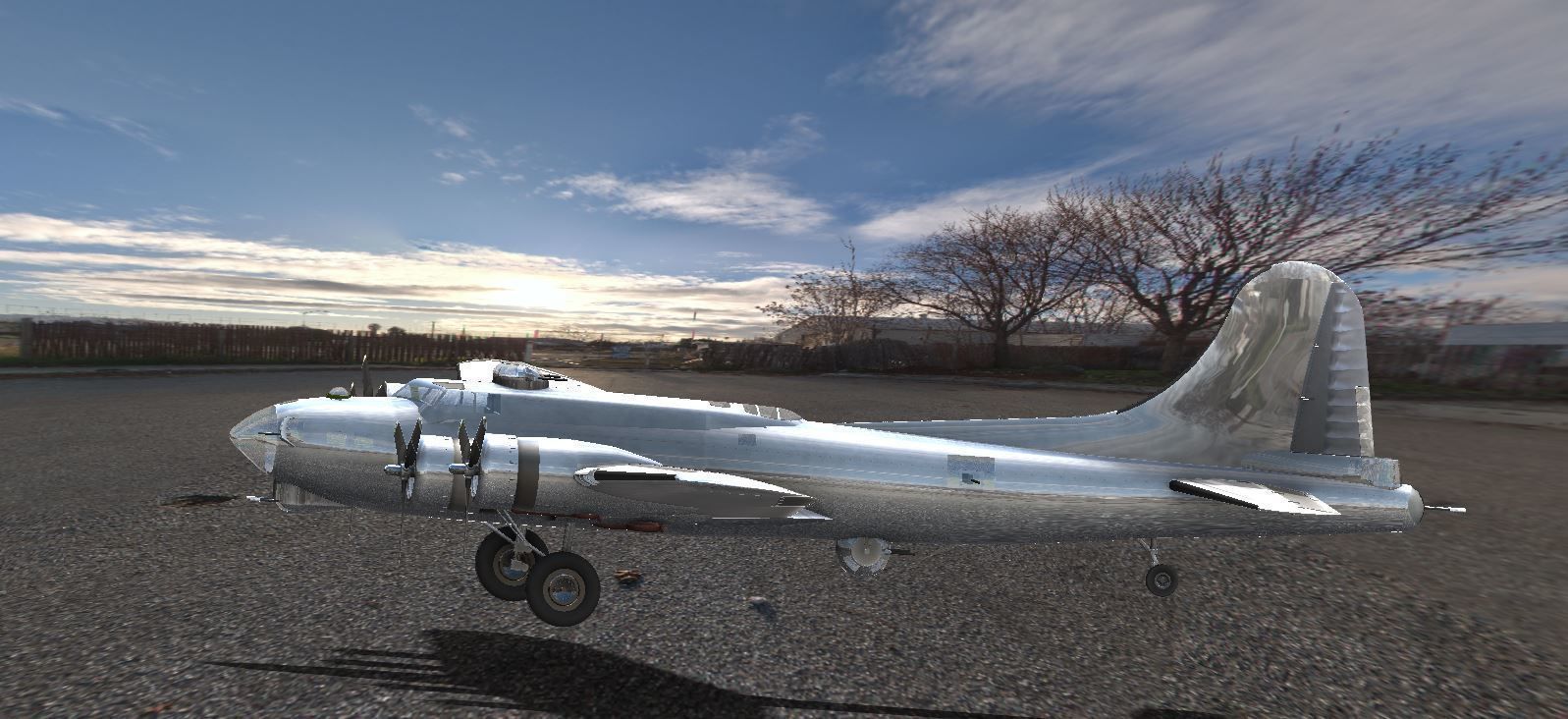 Boeing B-17G Flying Fortress 3D model_9