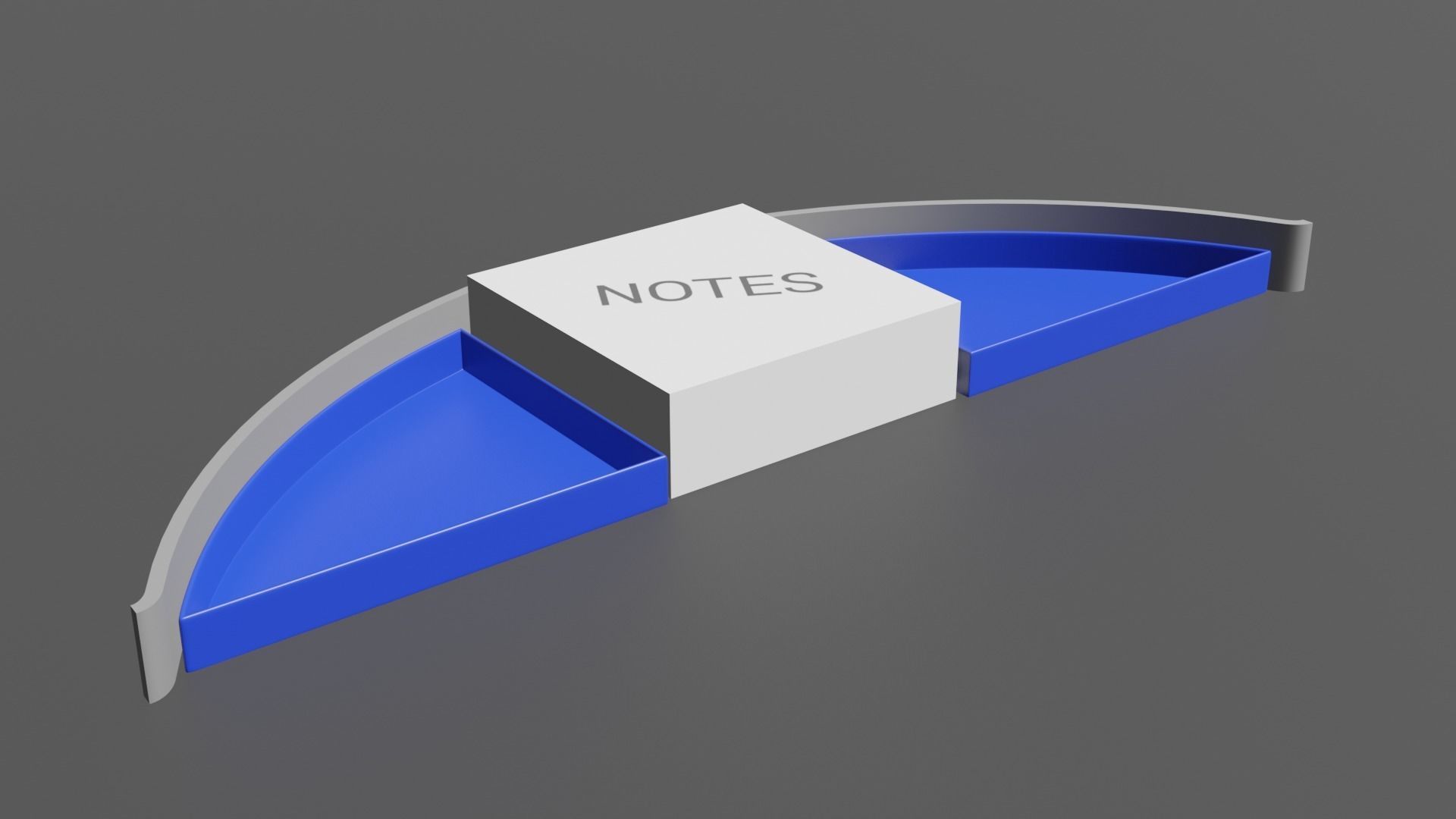 LG 29WK600 monitor stand tray 3D print model_5