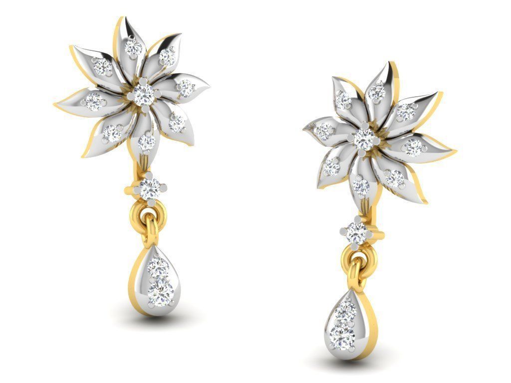 700 earrings 3dm cad render details bulk collection 3D print model_109