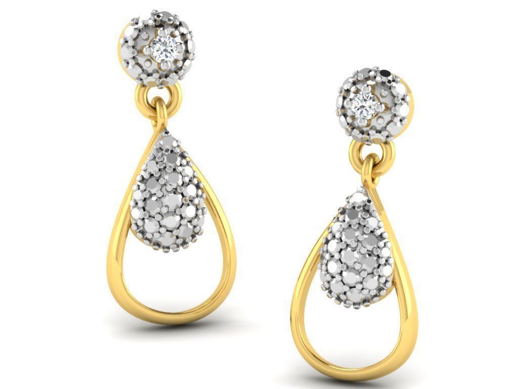 700 earrings 3dm cad render details bulk collection 3D print model_73