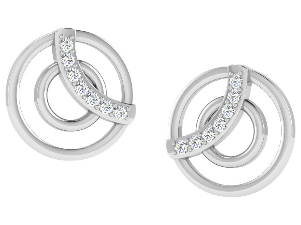 700 earrings 3dm cad render details bulk collection 3D print model_137