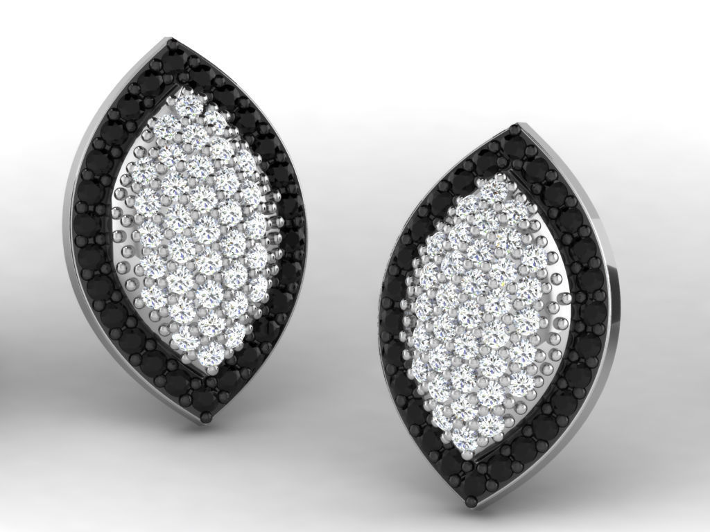 700 earrings 3dm cad render details bulk collection 3D print model_94