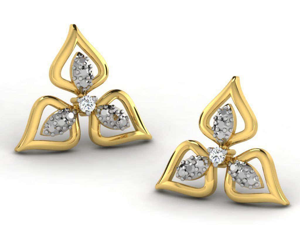 700 earrings 3dm cad render details bulk collection 3D print model_79