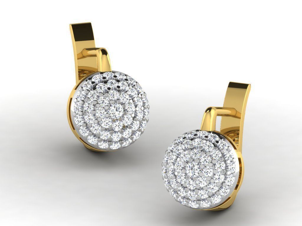 700 earrings 3dm cad render details bulk collection 3D print model_88