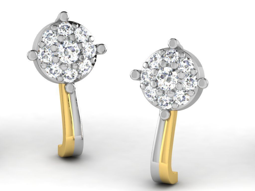 700 earrings 3dm cad render details bulk collection 3D print model_110