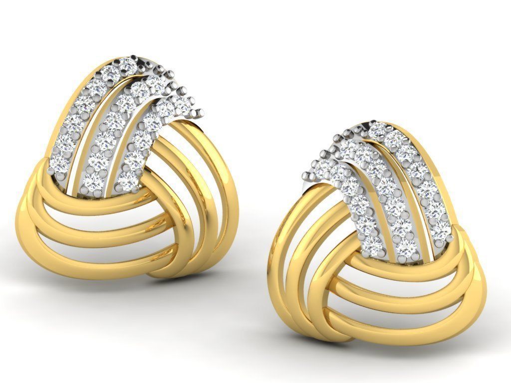 700 earrings 3dm cad render details bulk collection 3D print model_77