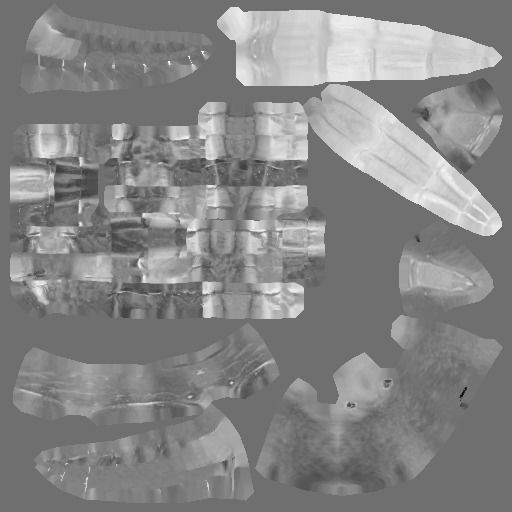 Centipede Riged Low-poly 3D model_7