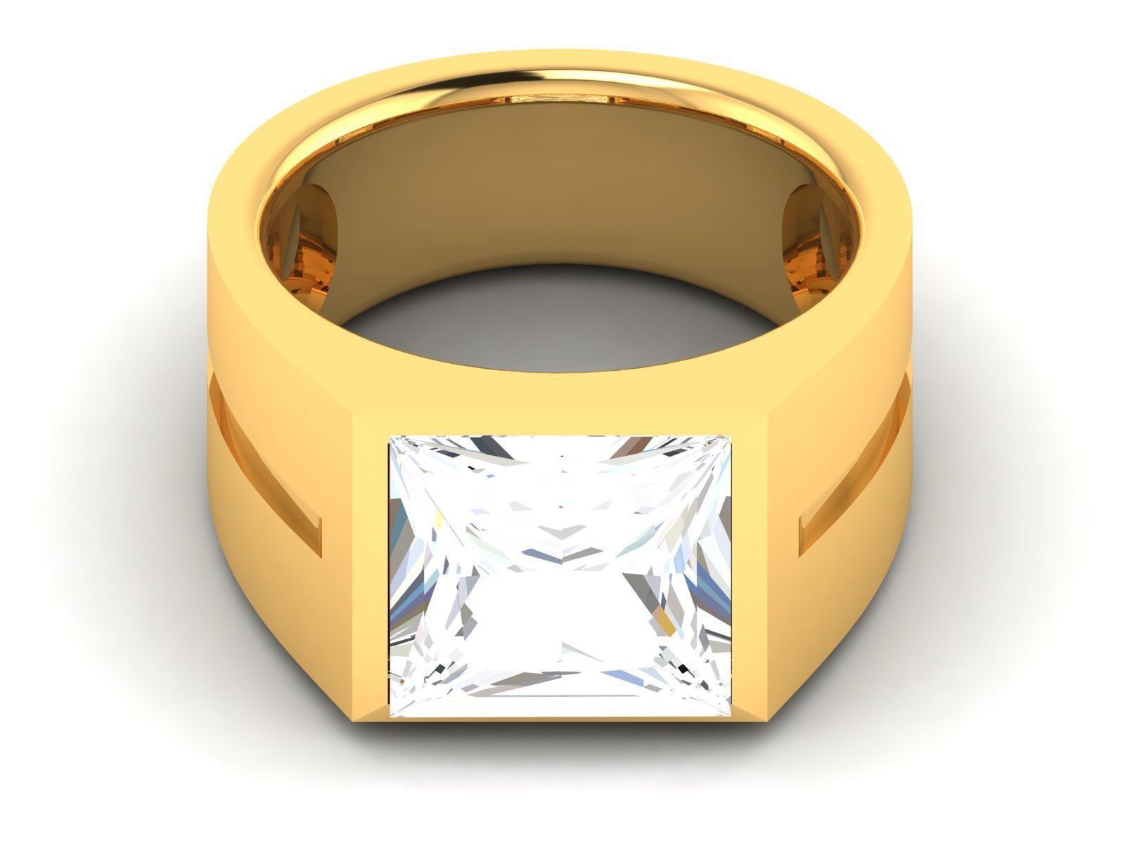 180 Solitaire Engagement Wedding Ring cad 3 rneder details 3D print model_55