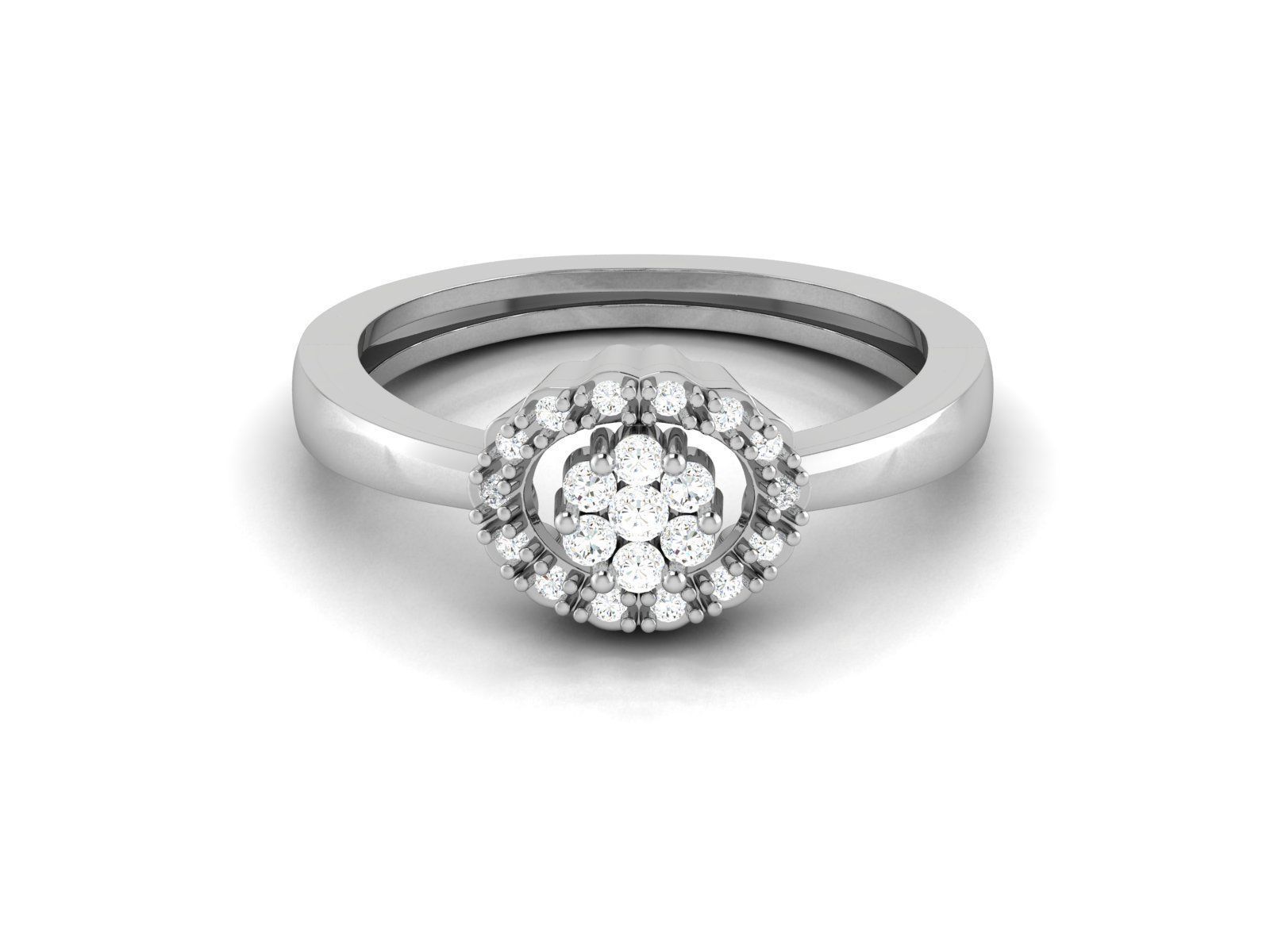 180 Solitaire Engagement Wedding Ring cad 3 rneder details 3D print model_53