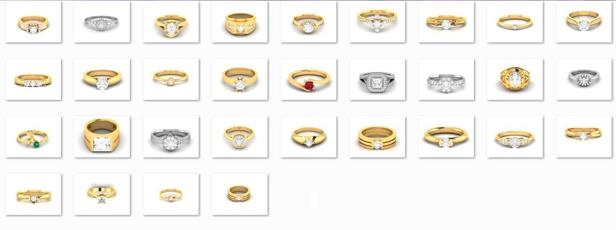 180 Solitaire Engagement Wedding Ring cad 3 rneder details 3D print model_2